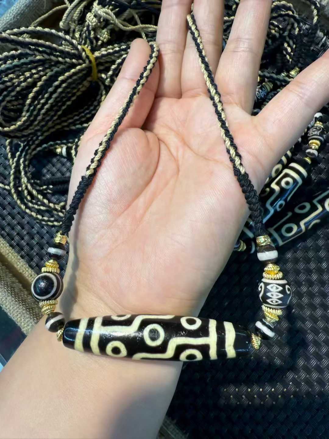 Ethnic Fashion Designer - 10 pz/lotto 9 Occhi con drago