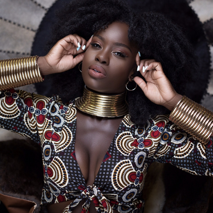 Ethnic Fashion Runway - Set di Collare e Bracciale Tribale