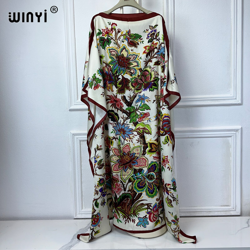 Kaftan Women Boho - WINYI Abito Africano di Alta Qualità