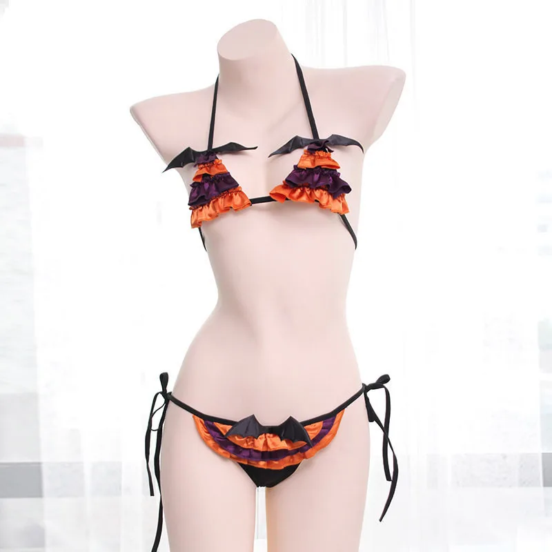 Ethnic Outfit - Set di Lingerie Sexy Gotica da