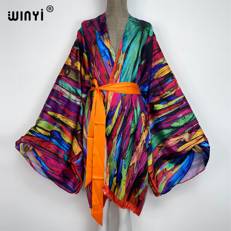 Kaftan Women Boho - WINYI elegante Bikini da spiaggia Sweet
