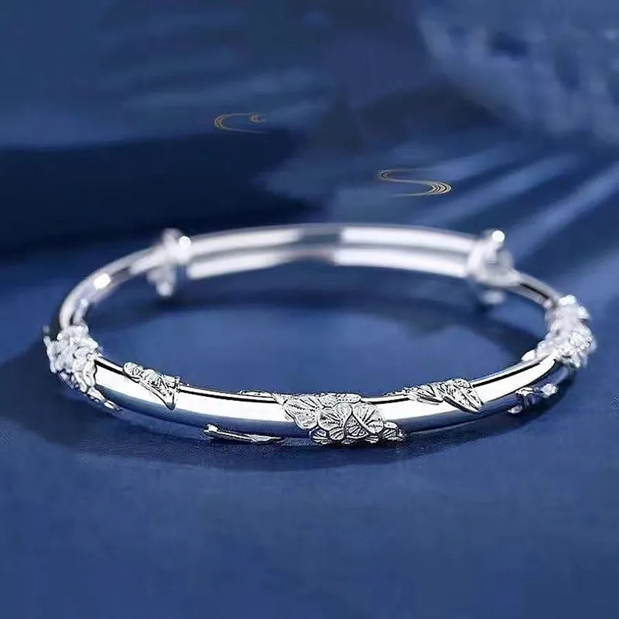 Bracciale rigido con graziosi  - Ethnic Fashion Designer recensione e prezzo