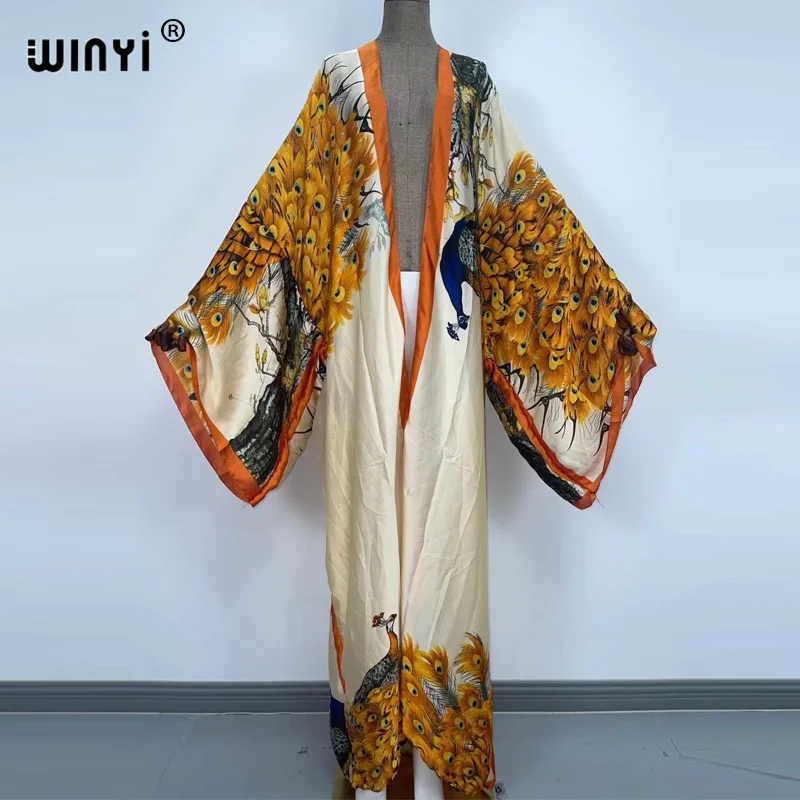 WINYI Kimono Estivo Classico c - Kaftan Women Boho recensione e prezzo