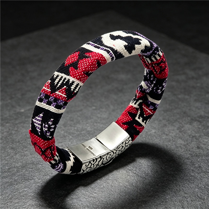 Bracciale da uomo KALEN in acc - Ethnic Fashion Bd recensione e prezzo