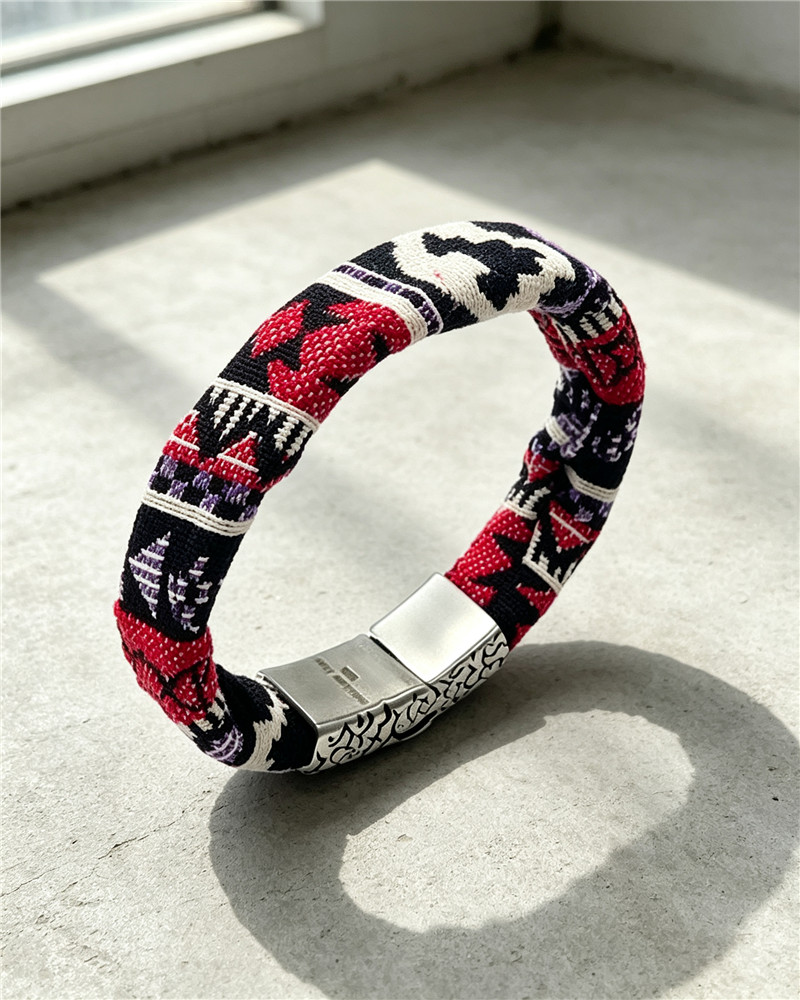 Bracciale da uomo KALEN in acc - Ethnic Fashion Bd recensione e prezzo