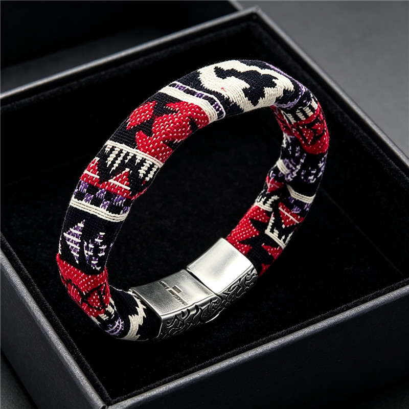 Bracciale da uomo KALEN in acc - Ethnic Fashion Bd recensione e prezzo