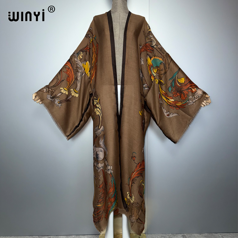 WINYI Africa Abito Kimono Boho - Kaftan Women Boho recensione e prezzo