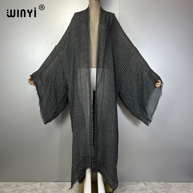 WINYI Kimono con Stampa Geomet - Kaftan Women Boho recensione e prezzo