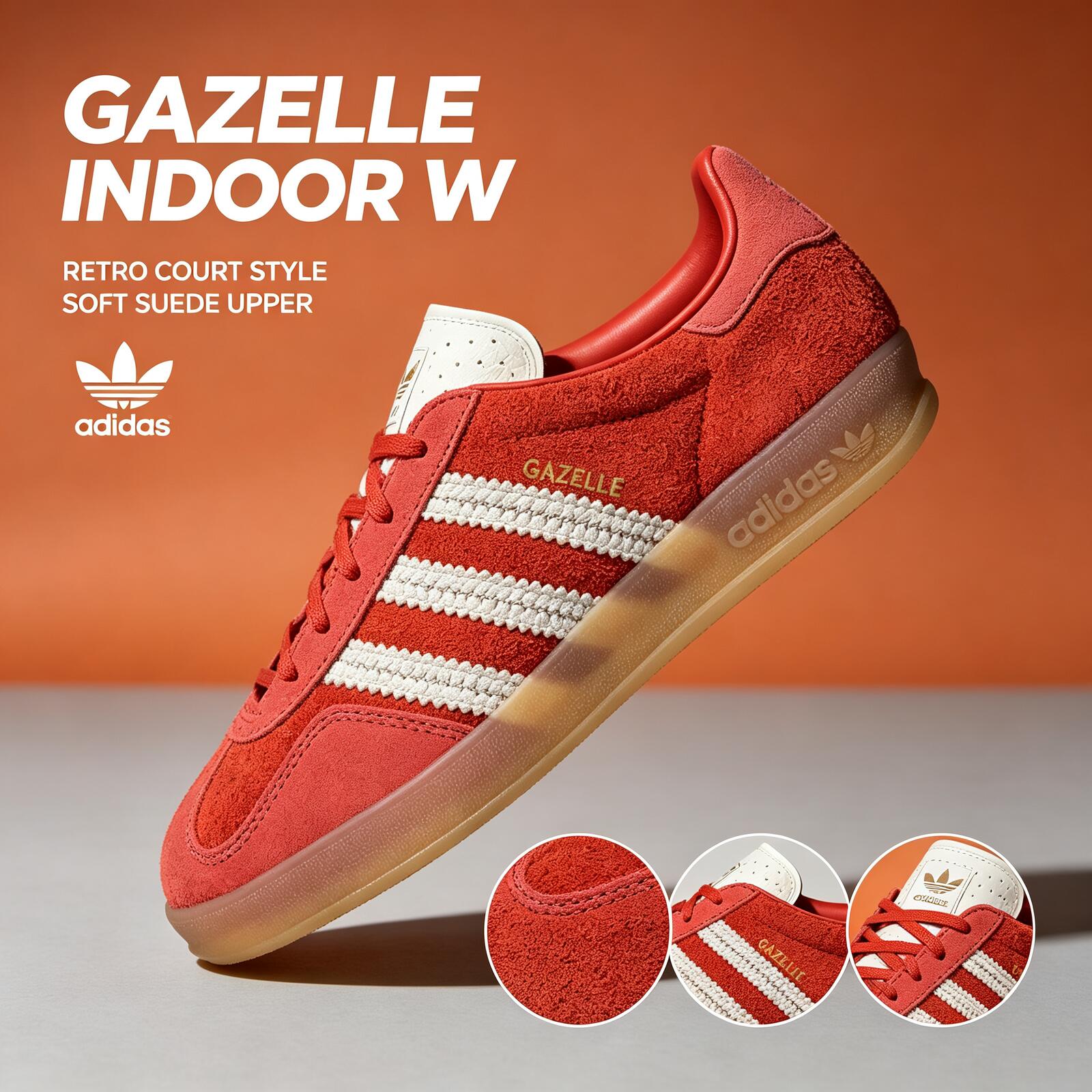 Adidas GAZELLE INDOOR W KI7169 - Adidas Shoes Gazelle recensione e prezzo