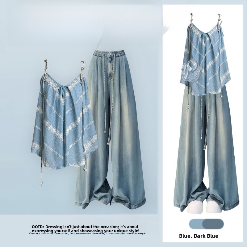 Completo Estivo Sexy Blu in St - Ethnic Fashion Designer recensione e prezzo