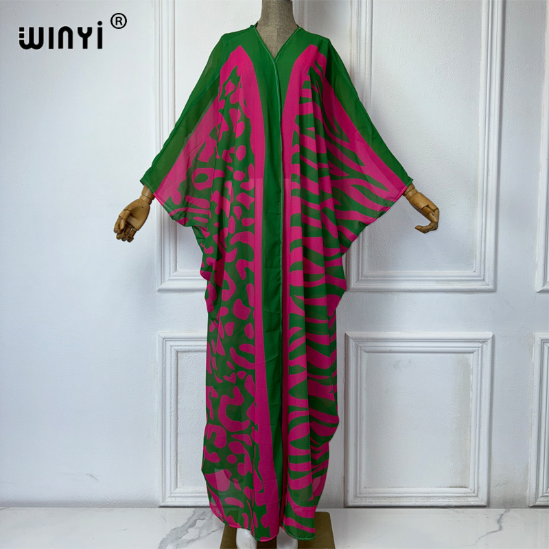WINYI Abiti Kimono con Stampa  - Kaftan Women Boho recensione e prezzo