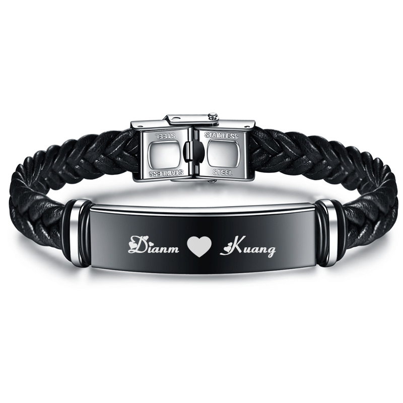Bracciale di Lusso in Pelle In - Ethnic Fashion Logo recensione e prezzo